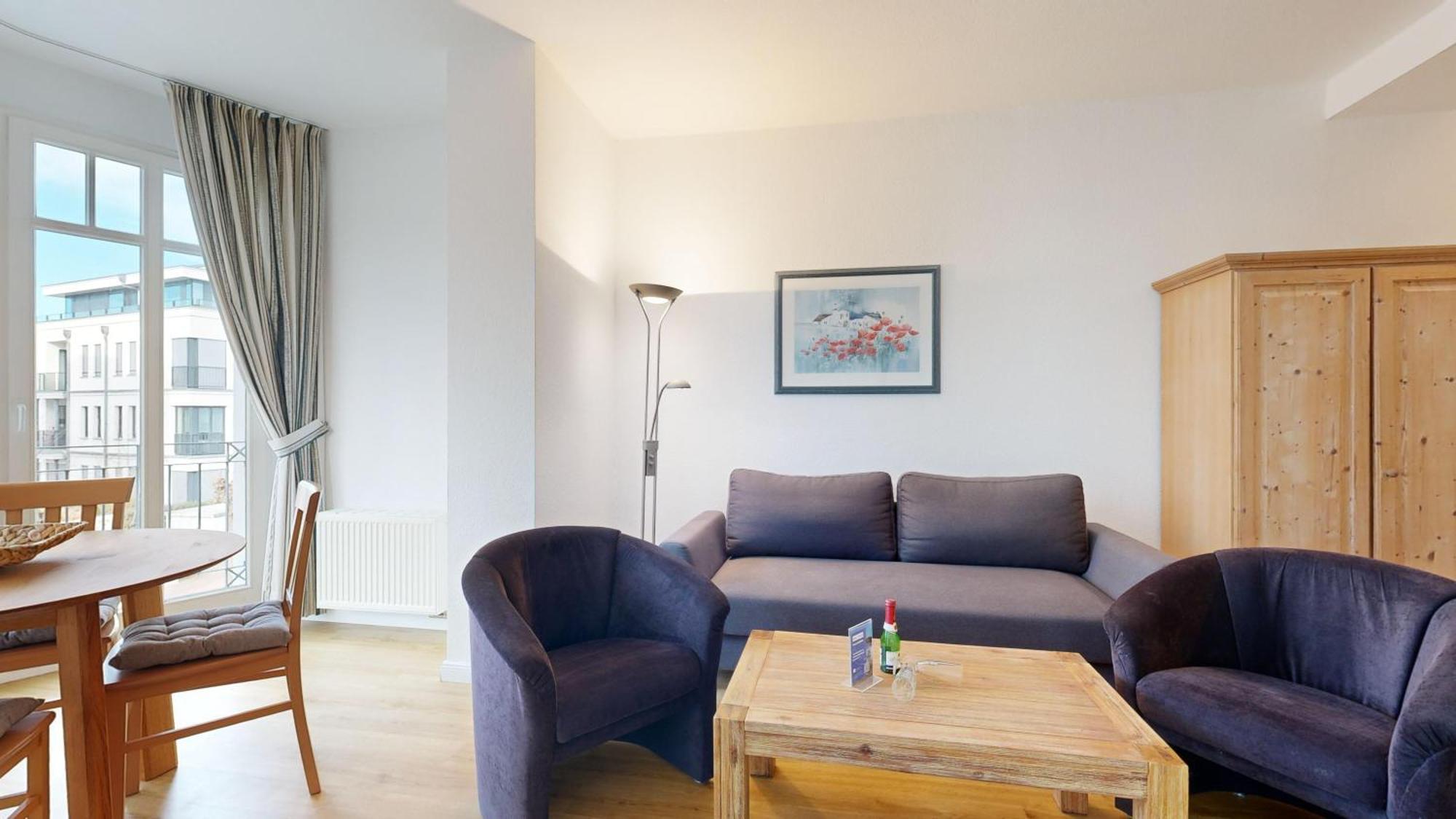 Strandnahe Und Zentral Gelegene Fewo, Hund Willkommen, Haus Saxonia, Apartment