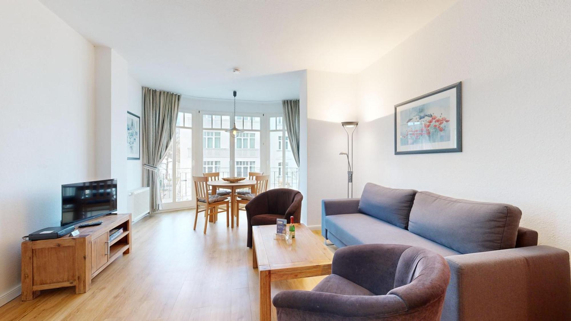 Strandnahe Und Zentral Gelegene Fewo, Hund Willkommen, Haus Saxonia,